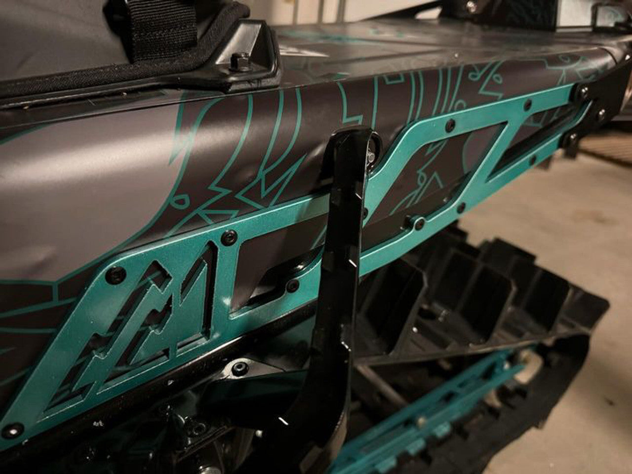 BSB - POLARIS MATRYX REAR BUMPER "RADIANT GREEN COLORWAY"